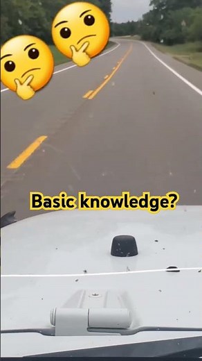 Understanding basic highway road markings and signs