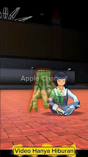 Mio Kesurupan Hantu Zombie Bhoot Mon$ter Hand 🧟‍♂️ #sakuraschoolsimulator #shorts #zombie