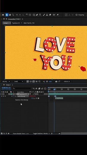 Loop videos on After Effects Tutorial