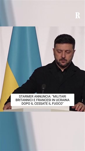Il primo ministro del Regno Unito Keir Starmer, al termine del vertice dei Volenterosi tenutosi a Parigi, ha annunciato la firma di una dichiarazione di intenti con Francia e Ucraina in base alla quale - dopo il raggiungimento del cessate il fuoco tra la stessa Ucraina e la Russia - verranno creati degli hub militari britannici e francesi nel Paese invaso da Mosca. "Siamo più vicini che mai alla pace, ma gli ultimi metri sono sempre quelli più difficili", ha aggiunto il premier. | la Repubblica