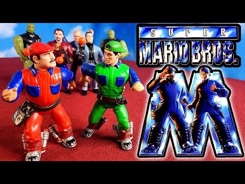1993 Super Mario Bros. Movie Action Figures REVIEW