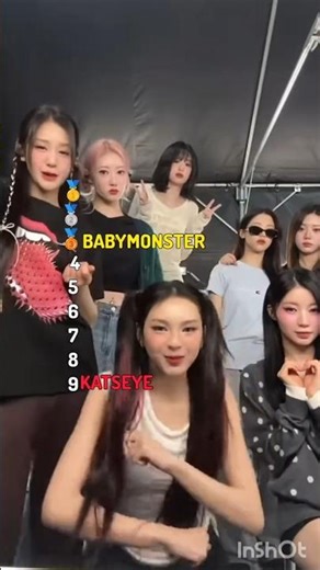 (version-1)#katseye#babymonster#idle#twice#new jeans#aespa#itzy#blackpink#Le sserafim#fyt#!