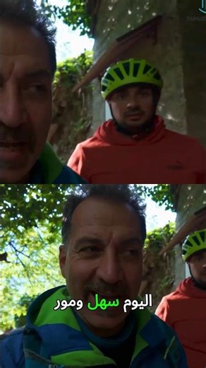 Learning the Via Ferrata, safety rules and commentary! #shorts