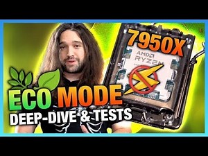 AMD Ryzen Eco Mode Deep-Dive & Benchmarks on R9 7950X