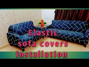 Amazon elastic sofa covers installation method and tips..