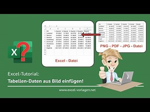 Inserting table data from images and PDFs into Excel – How to use this function correctly