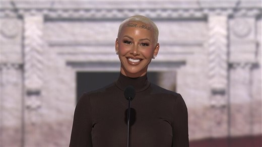 Amber Rose: 'The media has lied about Donald Trump'