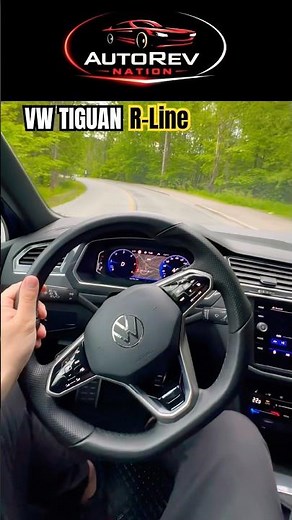 2022 Tiguan 2.0 TDI 4Motion R-Line Cockpit View #volkswagen #tiguan #rline #4motion