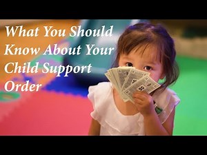 Your WA Child Support Order: What You Should Know