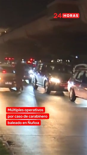 73K views · 549 reactions | ⭕ #Ahora24H | En estos momentos se desarrollan múltiples operativos en distintos puntos de la capital, por el caso del carabinero baleado la noche de este miércoles por la espalda. | 24horas.cl | Facebook