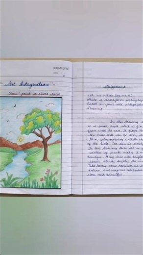 Art integrated project CBSE class 7 English