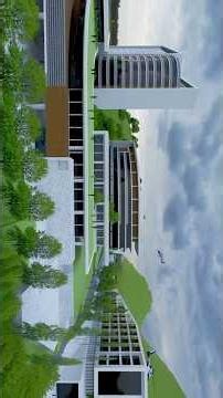 Amazing Modern House in SketchUp ✨#viral #ytshorts