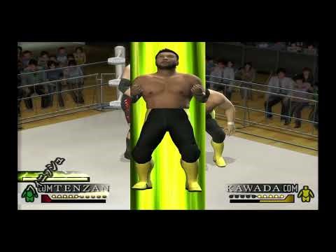 Wrestle Kingdom II GRAND TOURNAMENT Round One Matchup Hiroyoshi Tenzan vs Toshiaki Kawada PS2