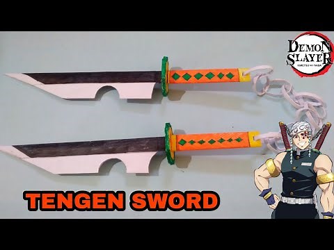 How to Make a Demon Slayer Uzui Tengen Sword | Kimetsu no Yaiba