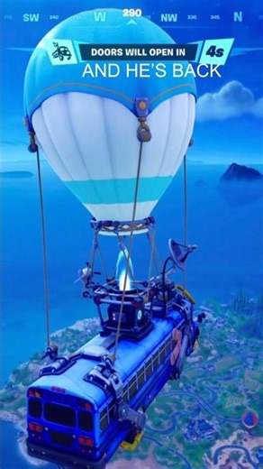 Beloved driver is back #fortnite #busdriver #bus