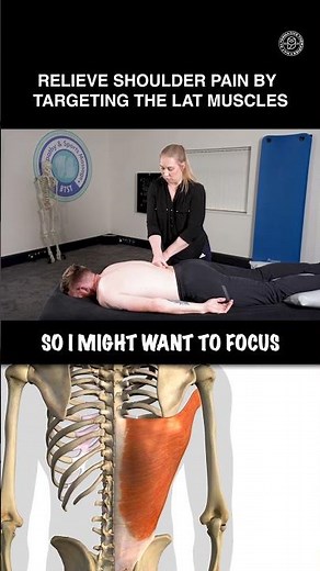 Relieve Shoulder Pain by Targeting the Lat Muscles