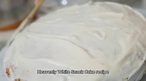 Heavenly White Snack Cake Recipe