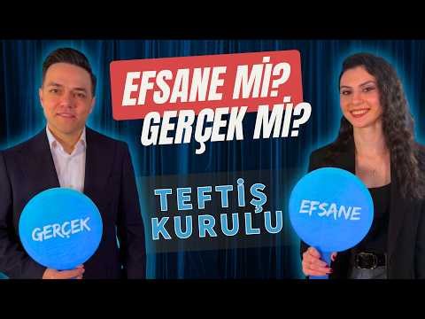 Müfettişler Her Şeyi Bilir! | Efsane Mi Gerçek Mi? #1 | Teftiş Kurulu | DenizBank Deniz Akademi
