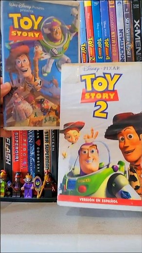 TOY STORY 1 & 2 VHS MOVIES #ToyStory #DisneyPixar #VHSMovies #VHSCollection #ElAlexShow