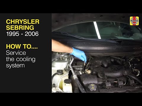 How to Service the cooling system on the Chrysler Sebring 1995 - 2006