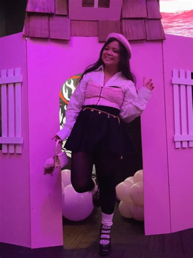 Sometimes, we act like influencers when not at our day jobs 😂 Literally tore out my whole closet to find some pink clothes for this 😂 #BeMyDoll #LunarUnderground #pink #Sushi #ThisIsCle