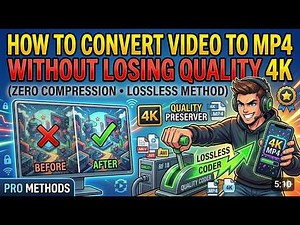How to Convert Video to MP4 Without Losing Quality (4K Supported) | 2026