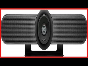 Logitech MeetUp Video Conferencing System, Ultra HD 4K1080p720p, 3 MicrophonesAdjustable Speakers