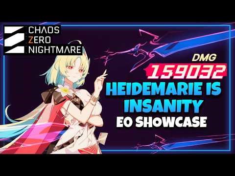 E0 HEIDEMARIE SHOWCASE SHE IS INSANITY | CHAOS ZERO NIGHTMARE