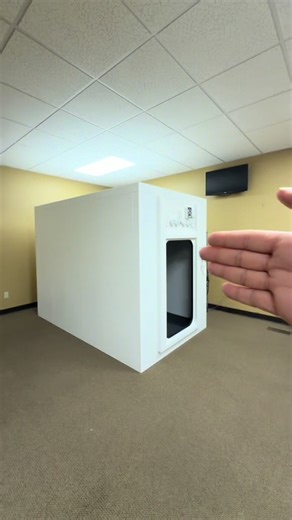 Same room. New potential. The T68 is our mid-sized model, designed for multi-user sessions in a spacious, upright-entry environment. Larger than the T2 and more flexible for group or team use, it offers the capacity to serve more clients at once while maintaining the same mild 1.3 ATA pressure level across all O2 Box models. Galvanized steel construction. Modular panels that fit through standard doorways. Certified white glove installation. From empty space to revenue-generating wellness environ