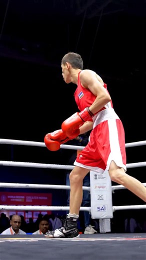 Asilbek Jolilov wins Uzbekistan’s first gold medal of the 2025 World Boxing Cup Finals to claim the men’s 50kg title 🇺🇿 | WORLD BOXING