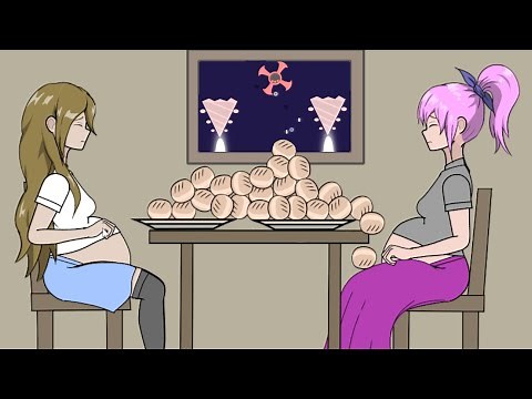 Space Eater Force | Space War & Girls Overeating