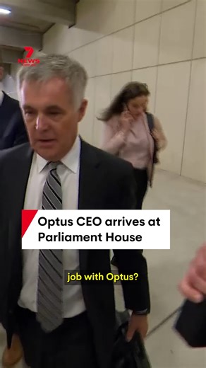 Optus CEO Stephen Rue is in Canberra for a meeting with the Communications Minister following his company's damning triple-0 outage that led to the deaths of three people. Mr Rue told 7NEWS he's not considering stepping down. #Optus #ParliamentHouse #Canberra #auspol | 7NEWS Sydney