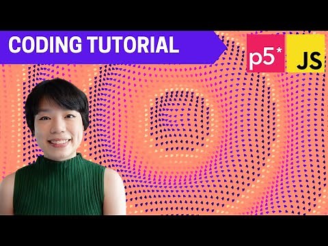 p5.js Coding Tutorial | Spiral Wave Pattern