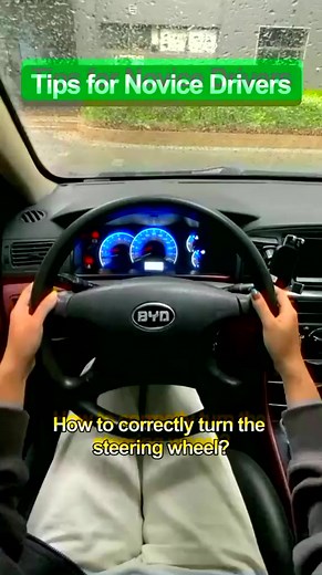Turning the steering wheel in a push-pull way saves effort and is safer#driving #car #tips #carsoft #skills #manual #FacebookReelsContest #usa #reelsvideo | P Asad Reels Steeing