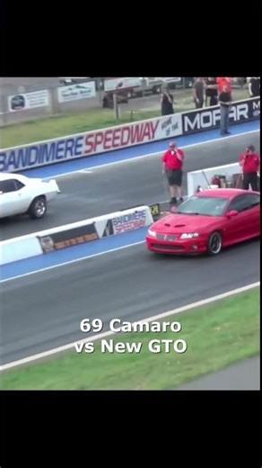 69 Camaro vs New GTO — Old School vs Modern Muscle!