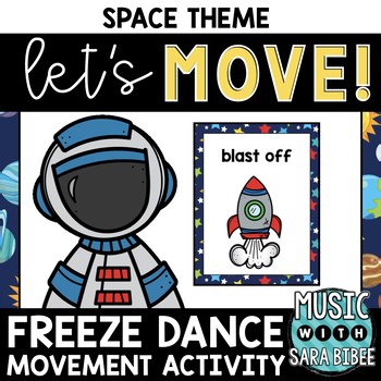 Space Freeze Dance (With GIFS) - {Music and Non-Music Classrooms}