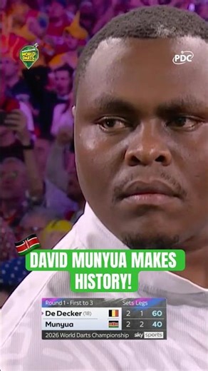 HISTORY MADE! 🇰🇪 | 2025/26 Paddy Power World Darts Championship