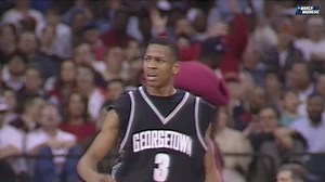 Allen Iverson was a walking bucket for Georgetown Basketball. 🔥 #TBT | March Madness Men's Basketball