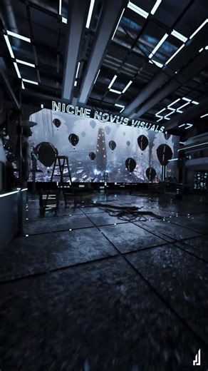 Niche Novus | Visual Artist on Instagram: "Ultrawide Live Screen Visuals, 2025 For the first time, I made my Visuals in an ultrawide resolution. Also, trying a lot of new things and realised even sky isn’t the limit. Massive and massive Forever. 🚀 Visuals by @nichenovus Studios made with @blender.official . . How hardd is thiss!!! . I also do Techno music festival live visuals promotion loops edm electronic music rave concert screen visuals concept art stage design advertisement and a lot more