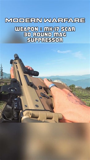 Delta Force SCAR-H VS MW2019 MK17 SCAR 30 ROUND MAG #callofduty #shorts #deltaforce #gaming