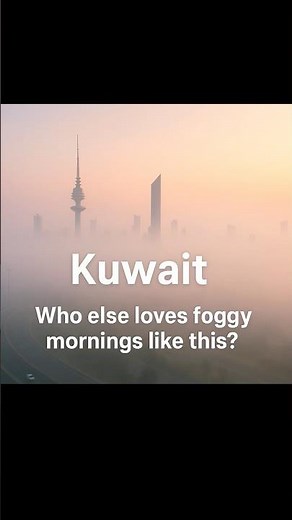 Kuwait Fog Shock! 😳 Zero Visibility on Roads Today—Drivers Panic! #shorts
