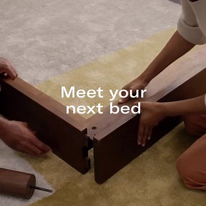 We’re putting an end to the compromise between simple assembly and sturdy construction. Our Chorus Bed features rock-solid design that you can put together in minutes, without ever opening the toolbox. Our next challenge? Figuring out a better way to fold fitted sheets. | Burrow | Facebook