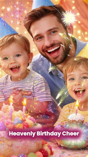 Heavenly Birthday Praise | Happy Birthday Gospel Song of Joy & Blessing in Jesus Name #shorts