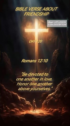 What Makes a Friendship Strong in the Eyes of God? Romans 12:10 #bibleverse #friendship #love