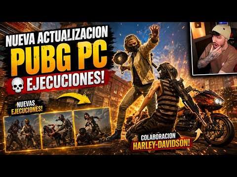 PUBG now has EXECUTIONS 😳 New update + Harley Davidson on PC/CONSOLES