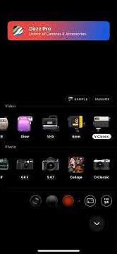 How To Try Different Cameras For Free On Dazz Cam