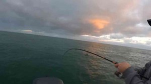 This rough sunrise led to great snapper fishing