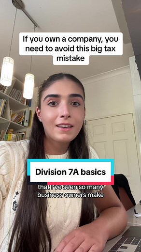 Did you know that taking money from your company has serious tax consequences? Not many business owners understand the Division 7A provisions, which is how they end up getting caught by these rules 🤦🏻‍♀️ Sadly, the ATO also recently pointed out that many accountants don’t understand the basics of the Division 7A provisions, which is a scary thought 😳 Find out how you can avoid making this common mistake 🤔