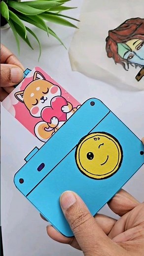 how to make kids camera/ easy paper craft #viral #diy #youtubeshorts #papercraft