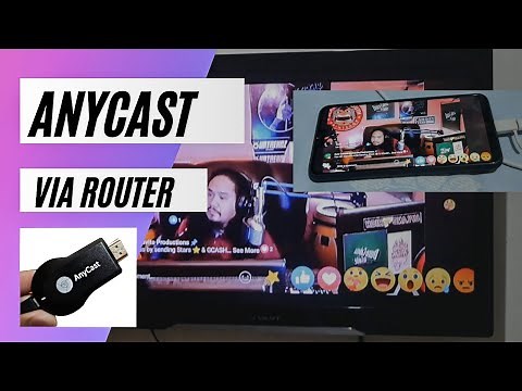 AnyCast - How to connect via router
